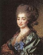 Portrait of Praskovia Repnina daughter of Nicholas Repnin unknow artist